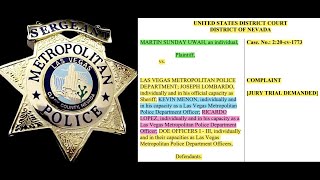 LVMPD suspended sergeant is also defendant in 2020 violation of civil rights lawsuit
