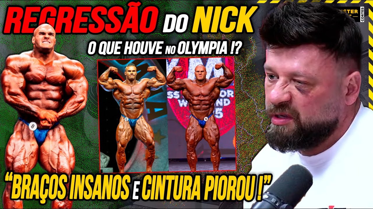 TRAGÉDIA NO OLYMPIA ! A VERDADE QUE NINGUÉM CONTA SOBRE O FÍSICO DO NICK WALKER ! | PACHOLOK