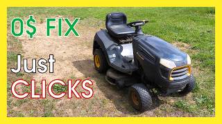 Lawn Mower Tractor Won't Start