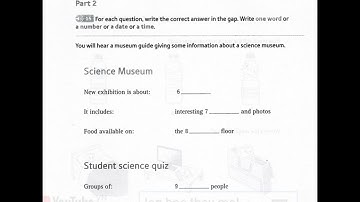 A2 KEY FOR SCHOOL EXAM TRAINER OXFORD Test 3 Part 2 I English Mr Thinh