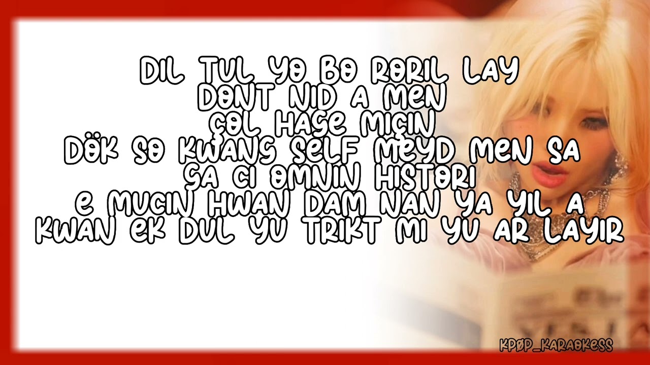 Gidle Nude Soyeon Rap-KOLAY OKUNUŞ