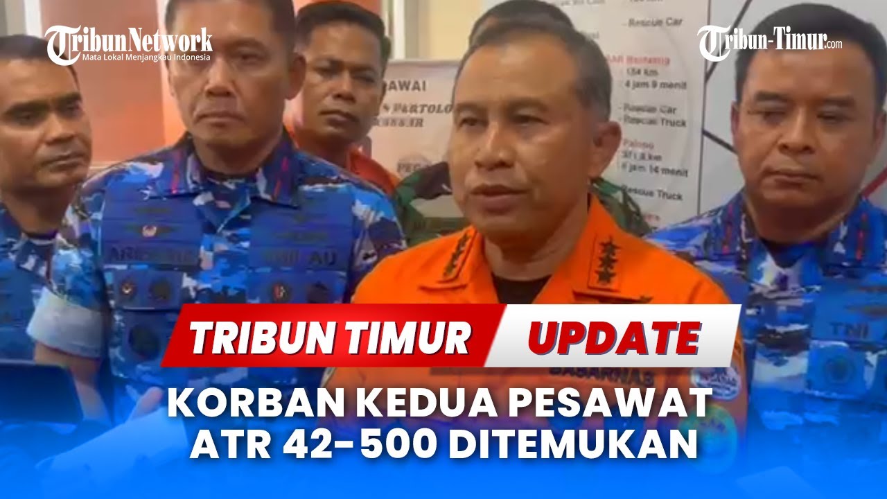 Korban Kedua Pesawat ATR 42-500 Ditemukan, 300 Meter dari Titik Korban Pertama