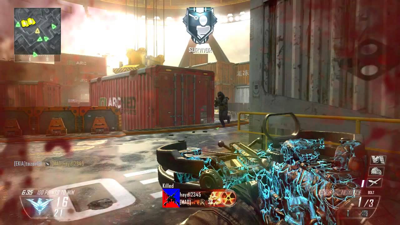 Amazing crossbow quad feed