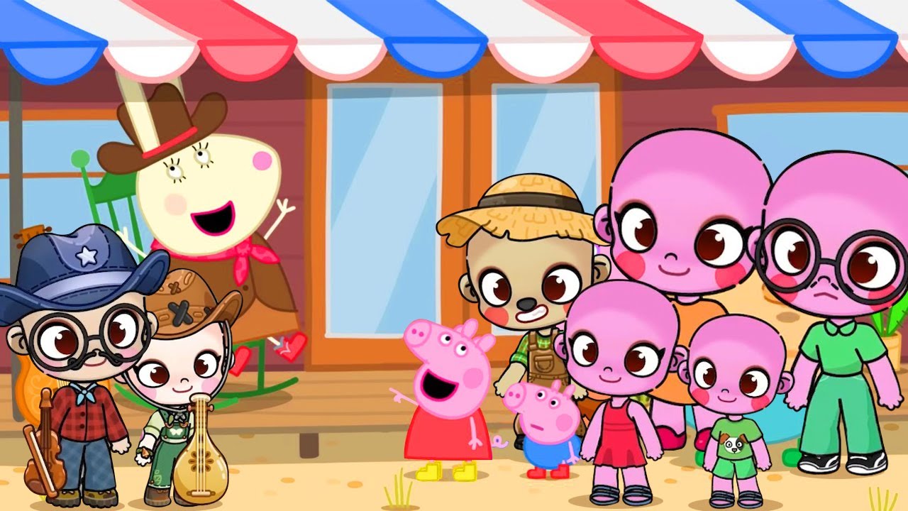 Peppa Pig In Avatar World 🐷 The American Diner | Full Episodes