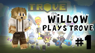 Willow in Trove Episode 1 - Character creation and 1st steps