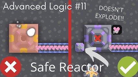 Mindustry | Safe Reactor (Doesn