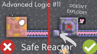 Mindustry | Safe Reactor (Doesn't Explode) | Advanced Logic #11 [OLD]