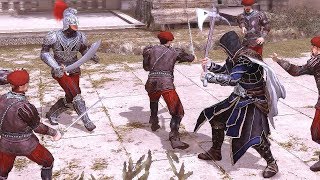 Assassin's Creed Brotherhood Ezio's Brutal Romulus Dagger & Heavy Axe Killing Spree