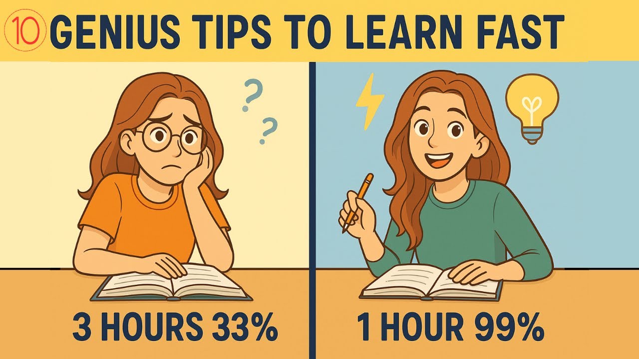 10 Genius Study Hacks for Learning Anything Fast | Learn English ...