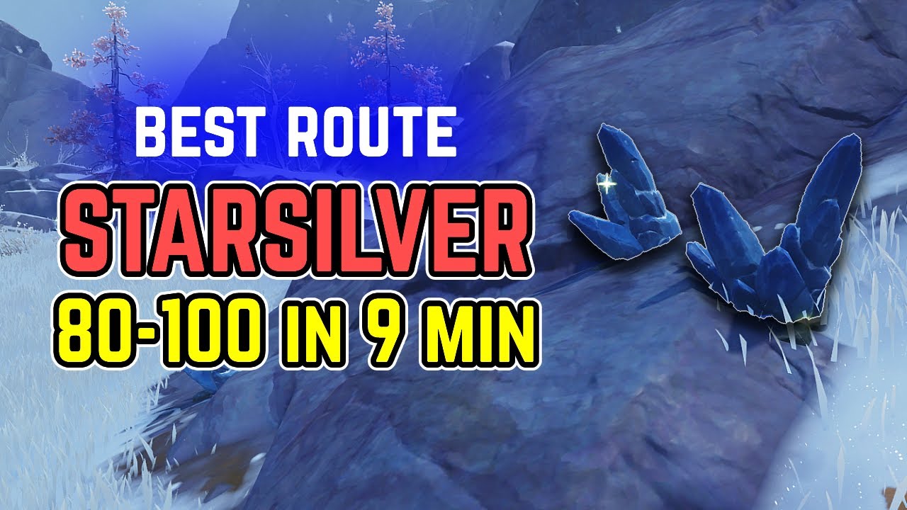 80100 Starsilvers in 9 minutes Best Route Genshin Impact YouTube