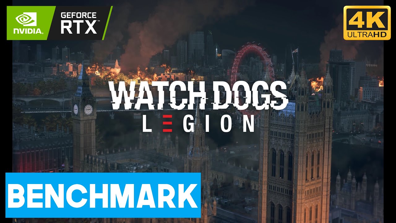 Watch Dogs: Legion 4K Benchmark | RTX 3090 | RTX: On | DLSS: On