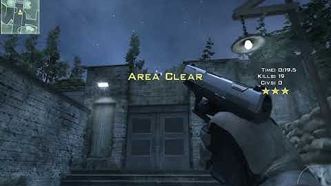 mw3 stay sharp 22.7 sec pistol round