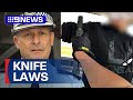 Knife-crime victim&#39;s parents lobby for wanding laws in NSW | 9 News Australia