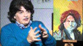 Interview Stavro Jabra - Al Jadid Tv - Arab World Crisis In Cartoons - March 7 2011