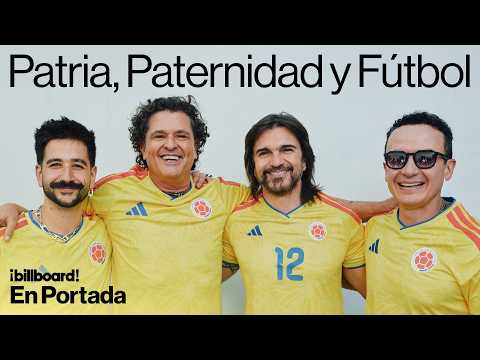 Juanes, Carlos Vives, Camilo & Fonseca Talk on Fatherhood, Music & Soccer | Billboard Cover