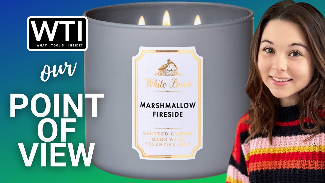 Our Point of View on White Barn Marshmallow Fireside Candle From Amazon