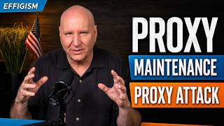 Effigism: Proxy Maintenance and Proxy Attack