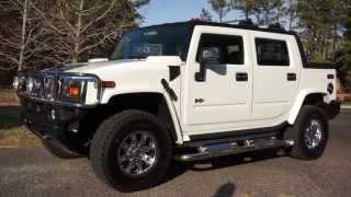 ~~SOLD~~2006 Hummer H2 SUT Luxury For Sale~RARE White~Low Miles~Some Great Extras~LIKE NEW! Used 2006 Hummer H2 Sut 4x4 For Sale