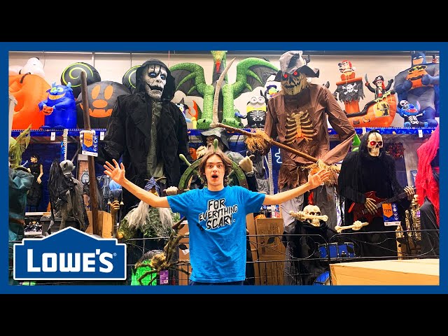 消費税無し Lowes Halloween 2024 FULL Store Display Walkthrough - CODE 絵画