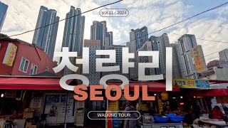 청량리 투어 브이로그 | 전통시장과 초고층 빌딩이 맞닿아 있는곳  #11 Cheongnyangri walking  tour vlog in Seoul