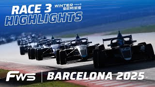 Race 3 Highlights | 2025 Formula Winter Series Barcelona