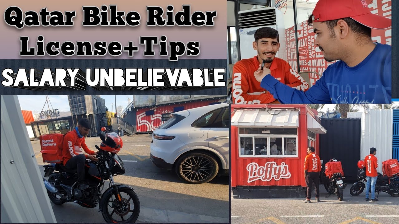 Bike Delivery Boys Life in Qatar Full information YouTube