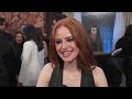 The strangers chapter 1 madelaine petsch red carpet interview  screenslam