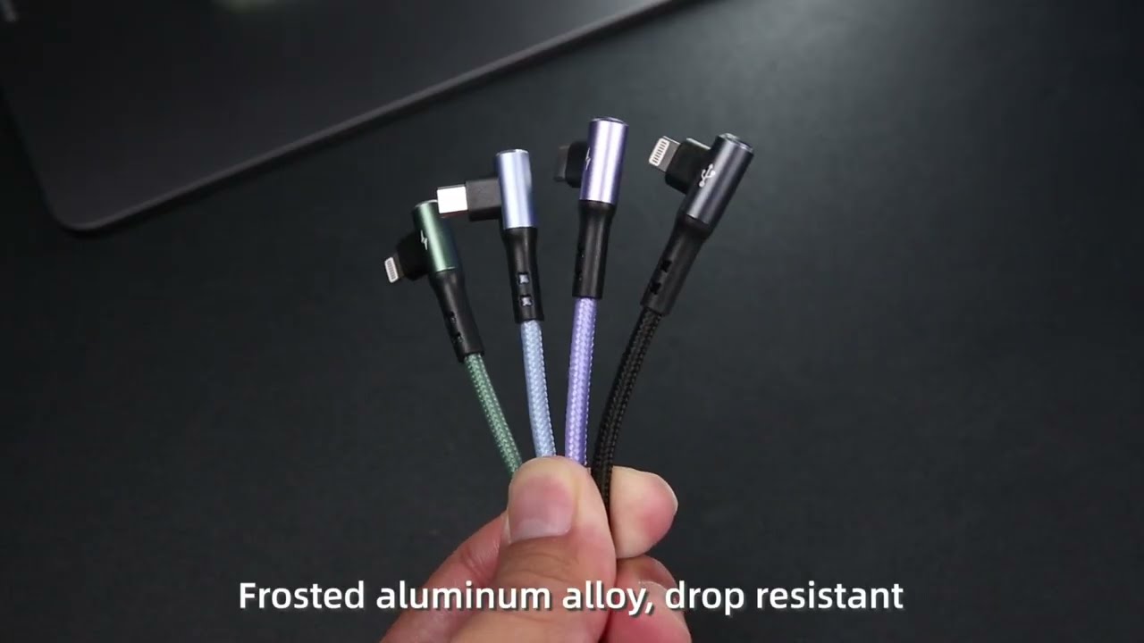 Usams U80 (Model Us-Sj563) 4-in-1 Right-Angle Charging Data Cable