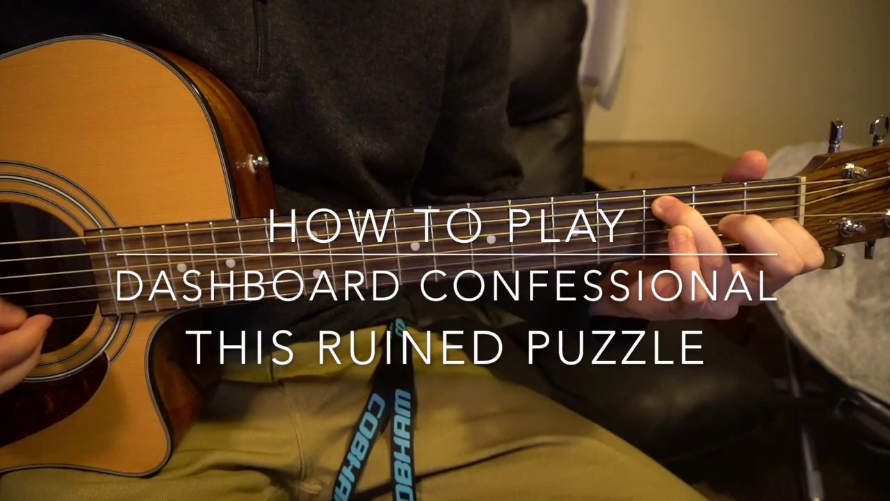 This Ruined Puzzle // Dashboard Confessional // Easy Guitar Lesson YouTube