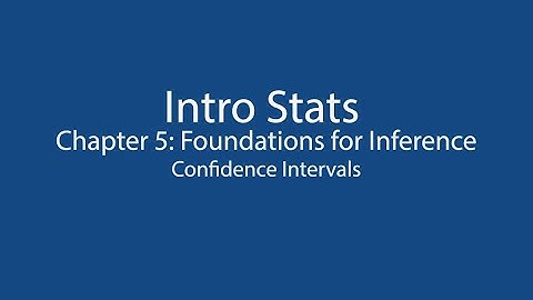 OpenIntroStats Ch5: Confidence Intervals For A Proportion