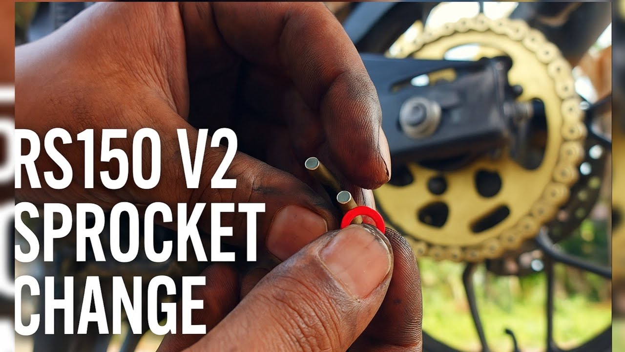 RS150 V2 | Cara Ganti sporket | 