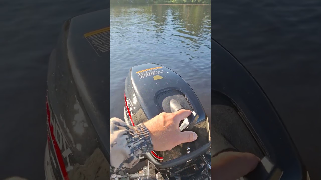 Лодочный мотор HDX 9.9 (Parsun),  замеры скорости после модернизации.