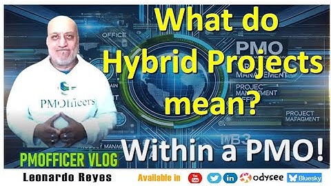 What do Hybrid PROJECTS mean within a PMO?