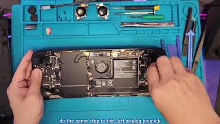 Steam Deck OLED : Tighter Hall Effect Joystick Installation and Calibration Tutorial / HandheldDIY