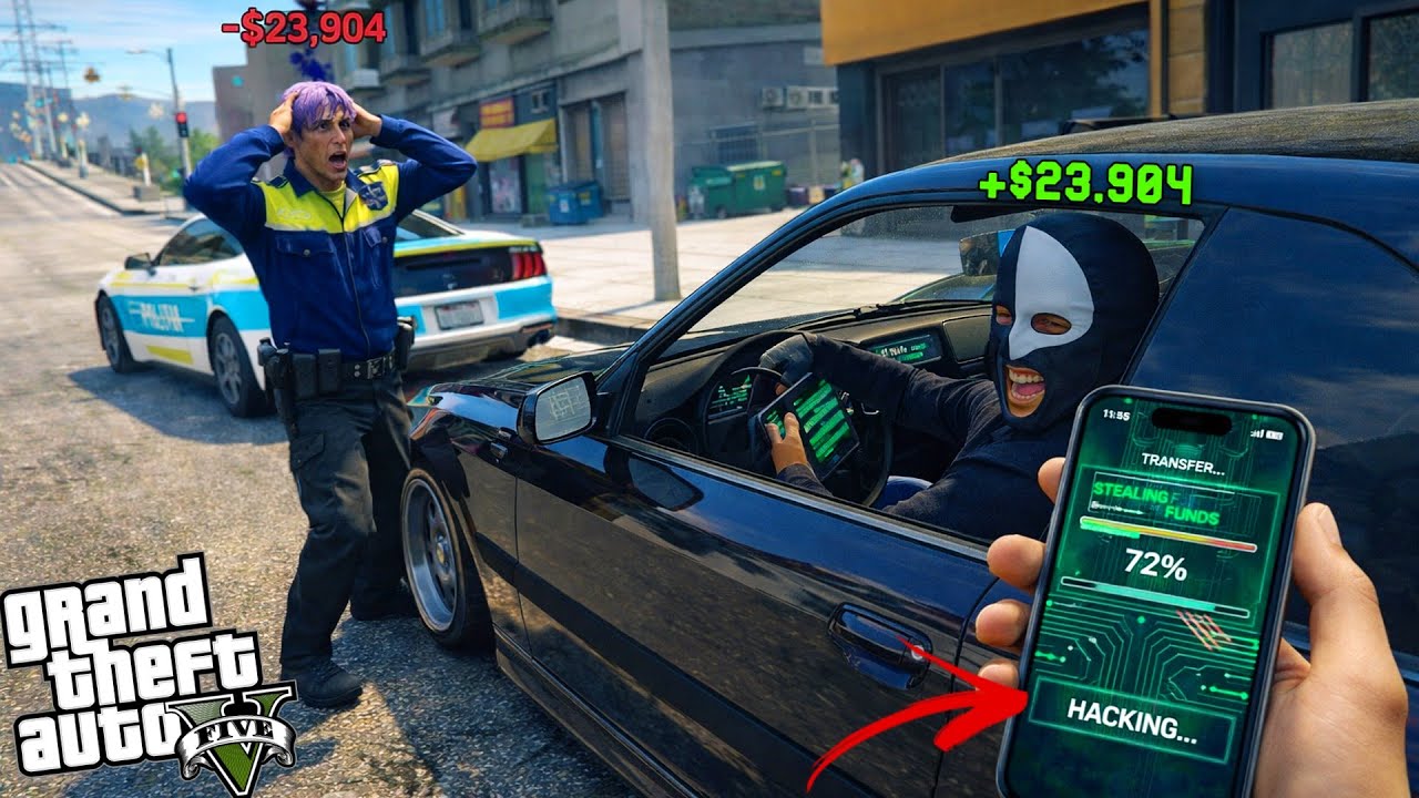 AM HACK-UIT POLITIA LA TRAFIC STOP! • FIVEM