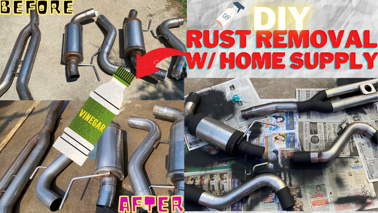 Rust Removal and Prevention method (DIY) for Exhaust MBRP CatBack