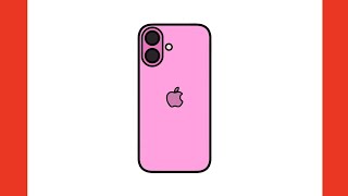 How to draw IPHONE 16 How to draw IPHONE 16
