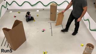 Weederbot1 Final Prototype - Navigation, obstacle avoidance and Image Recognition