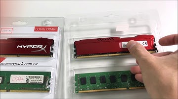 How to use long dimm DDR4 memory ram esd plastic clamshell box packaging ( Memorypack 3013-001 )