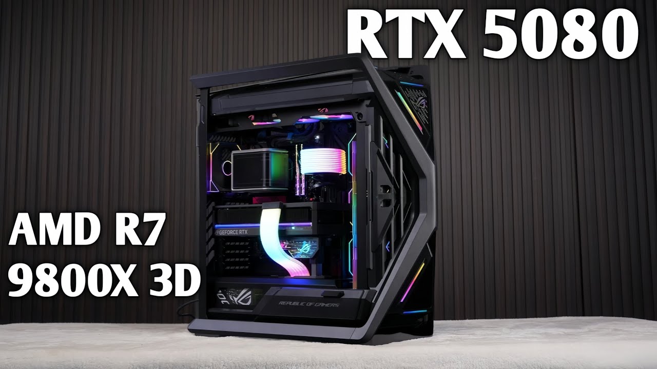 Building the ULTIMATE ROG Gaming PC 2025 | Ryzen 7 9800X3D + RTX 5080