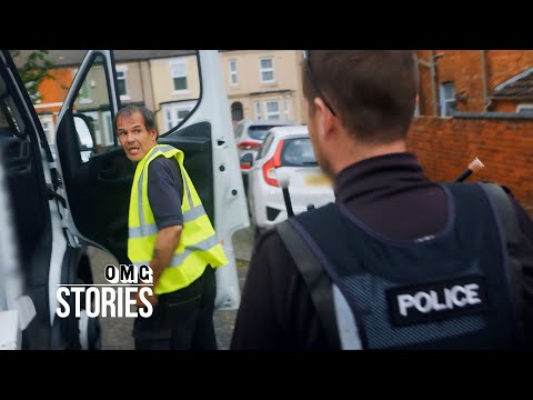 Police Try To Remove Car From Romanian Driver | Car Pound Cops documentary thumbnail