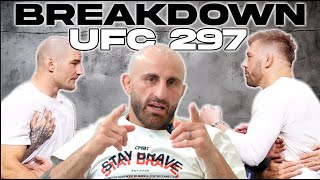 UFC297 | Strickland V Du Plessis Rounds 2 - 6 | Volkanovski's Fight Predictions