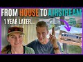 WERE WE CRAZY? 😬 Visiting Our Old House after 1 Year in the Airstream