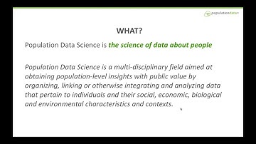 Are you a Population Data Scientist?