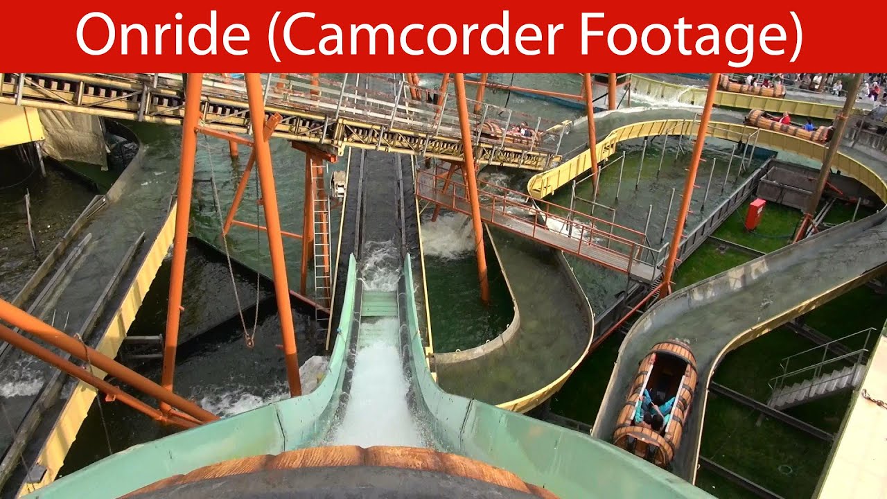 Wildwasser 3 (Löwenthal) - Onride [POV / Camcorder / 50 fps] - Rheinkirmes 2016 in Düsseldorf