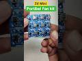 Mini 5V Rechargeable fan circuit #shortvideo