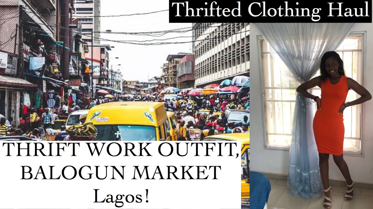 Day 20 *wow, see* 😱 THRIFT WORK OUTFITS I GOT FROM BALOGUN MARKET, LAGOS NIGERIA CLOTHING