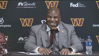 WATCH: New Commanders Offensive Coordinator Eric Bieniemy press conference