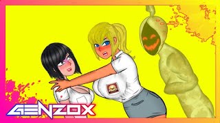 Linda Possessed in Class 2D Cartoons Dreadout