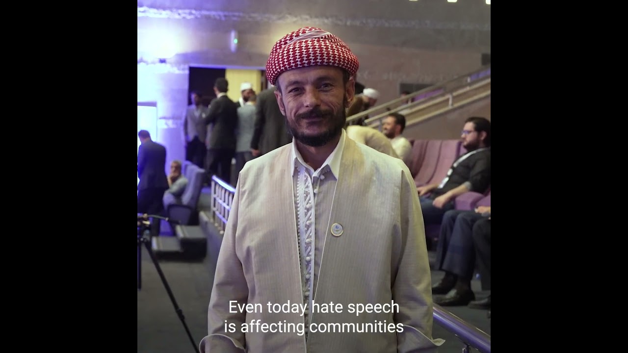 PM Masrour Barzani speaks at conference to counter hate speech in Erbil